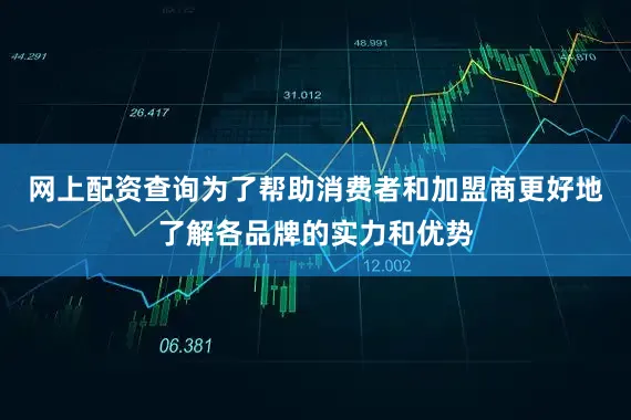 网上配资查询为了帮助消费者和加盟商更好地了解各品牌的实力和优势
